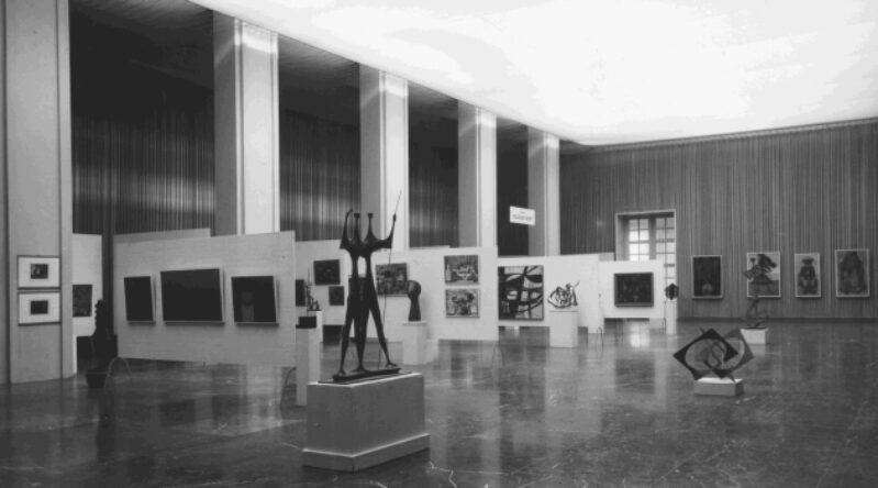 Exhibition of Brazilian artists, installation view, 1959, Archiv des Künstlerverbundes im Haus der Kunst München e. V.