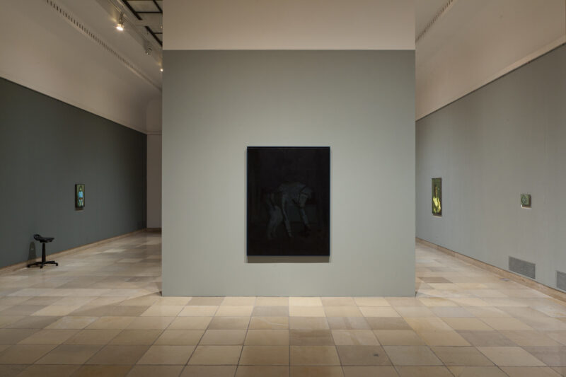 Victor Man: Installationsansicht Haus der Kunst, 2014, Foto: Wilfried Petzi