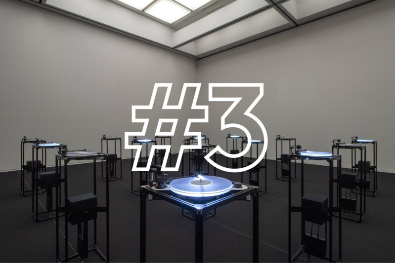 Dumb Type, Playback, 2018 Installation image, exhibition “Dumb Type | Actions + Reflections” at the Museum of Contemporary Art Tokyo, 2019-20 Photo: Kazuo Fukunaga