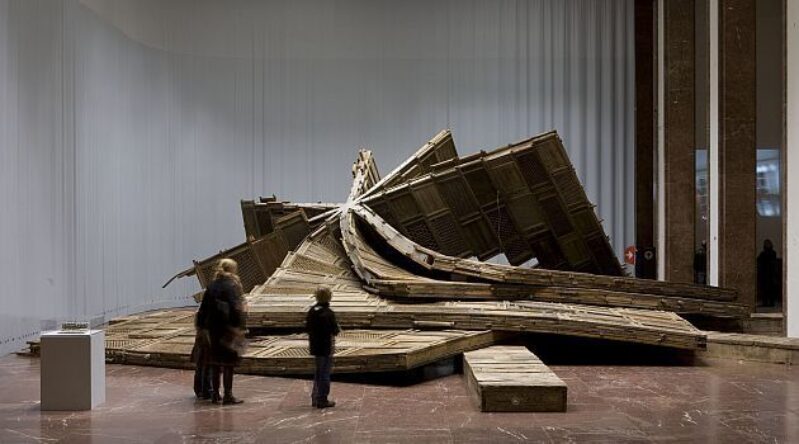 Ai Weiwei, Template, 2007, Installationsansicht, Haus der Kunst 2009, Foto Wilfried Petzi