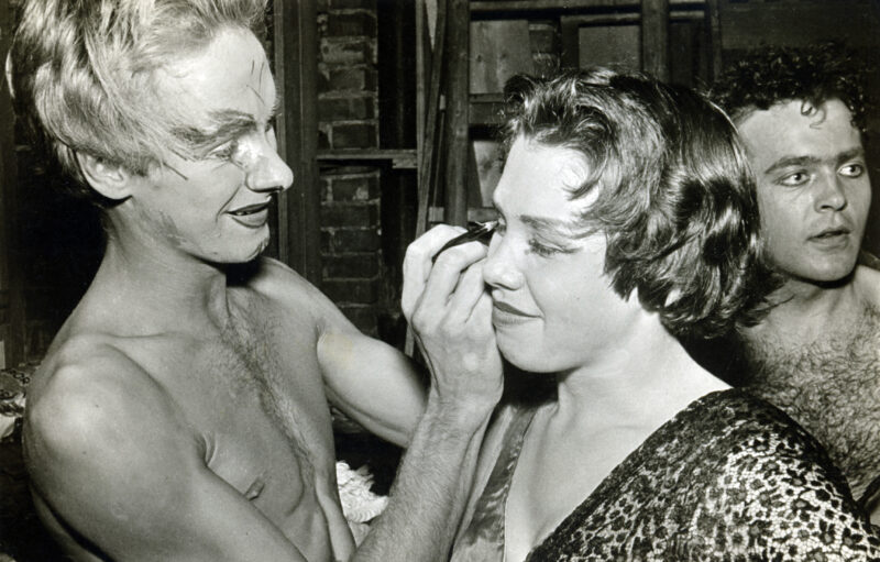 Carnival in Rosenheim, 1950s, Photo: Forum Queeres Archiv München e.V. / Estate Kirsten Nilsson