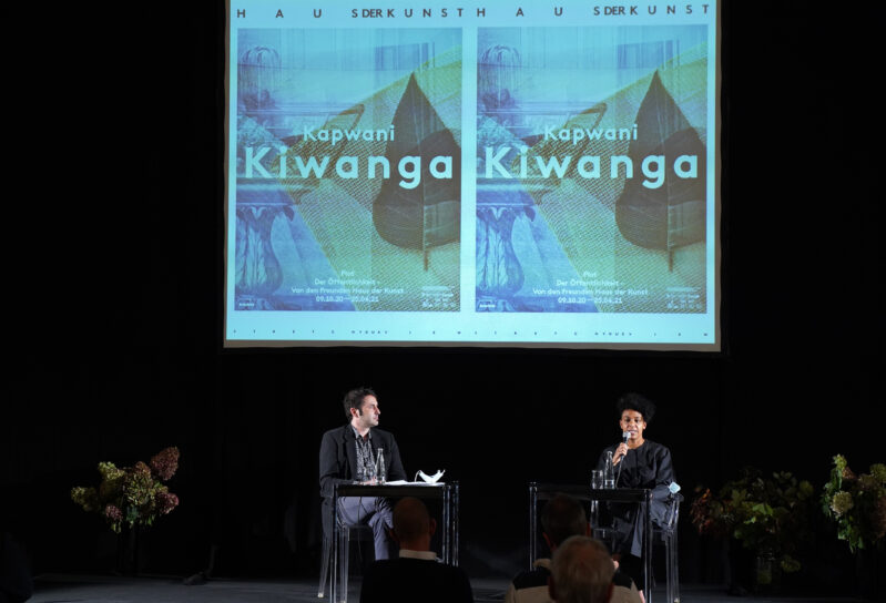 Eröffnung Kapwani Kiwanga. Plot, Haus der Kunst, Photo: Marion Vogel