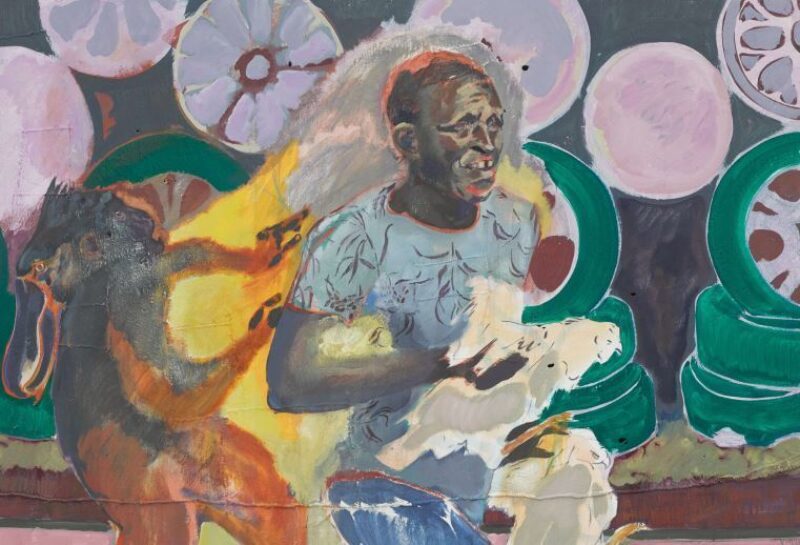 Michael Armitage The Chicken Thief (Detail), 2019 © Michael Armitage. Photo © White Cube (Theo Christelis)