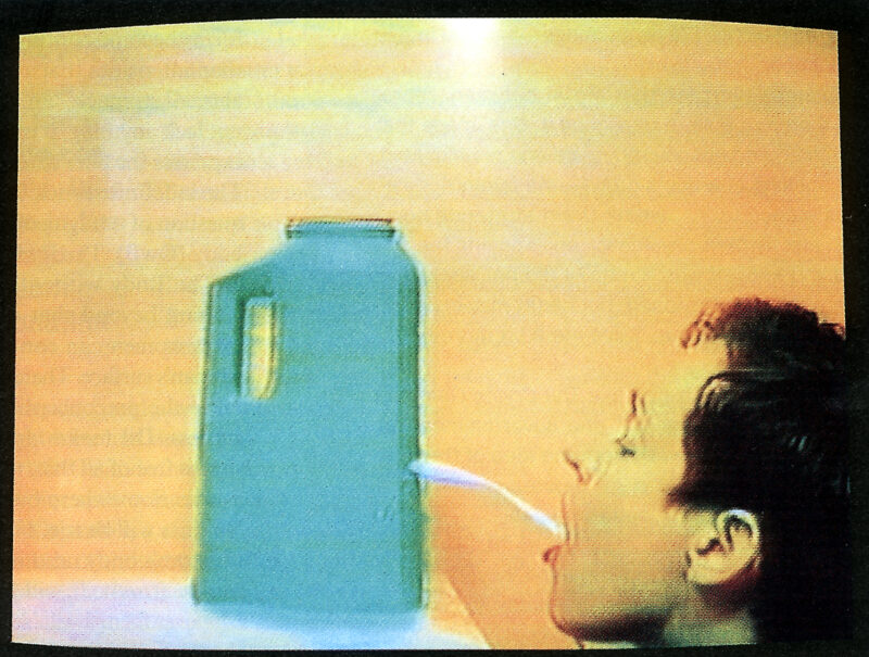 Cheryl Donegan, Head (Still), 1993, 1-Kanal-Video (Farbe, Ton) © the artist, Courtesy Sammlung Goetz, Medienkunst, München