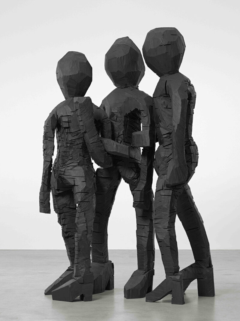 Georg Baselitz BDM Gruppe, 2012 Patinated bronze. The George Economou Collection © Georg Baselitz, 2014 Photo: Jochen Littkemann