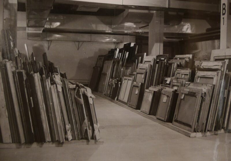 Bilderkeller im „Haus der Deutschen Kunst“, 1937 © Library of Congress