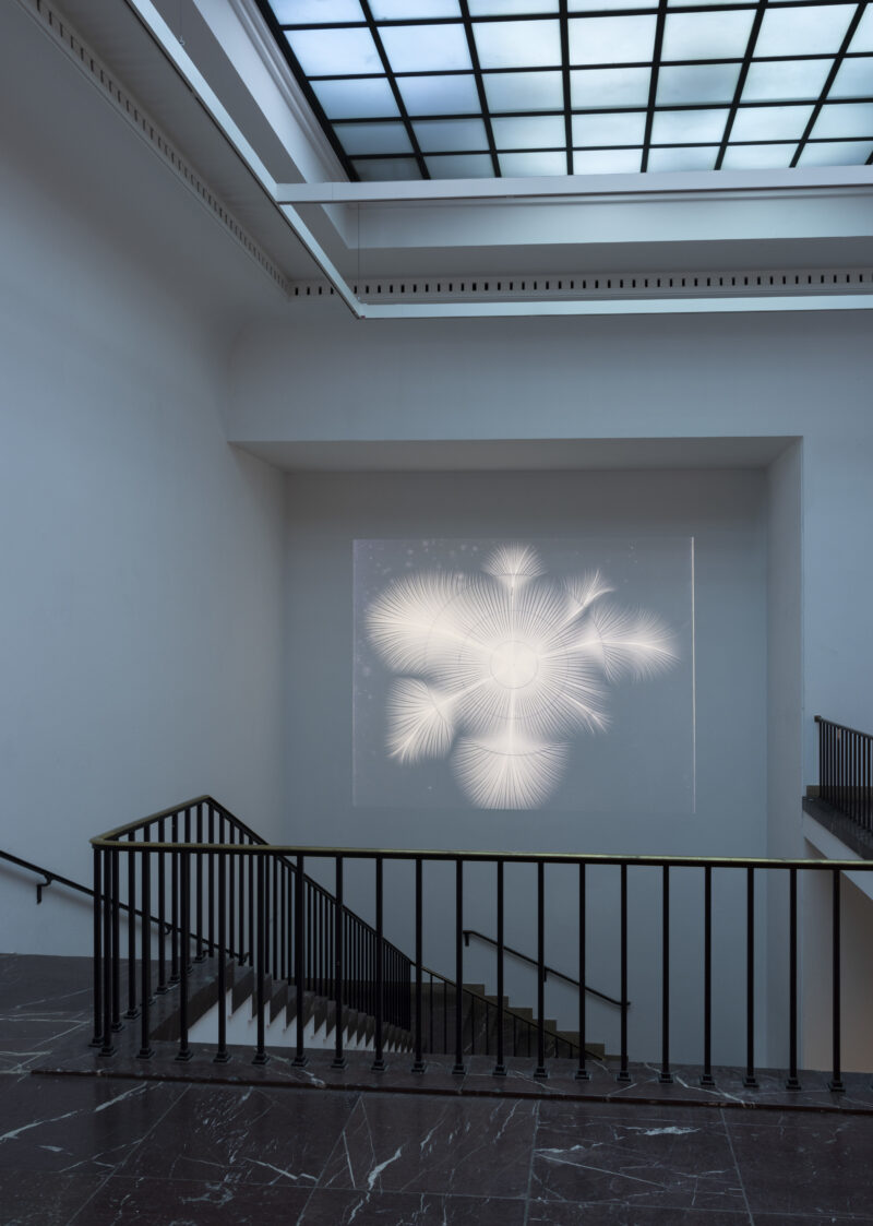 Fujiko Nakaya. Nebel Leben. Installationsanischt. Haus der Kunst. 2022. Foto: Andrea Rossetti