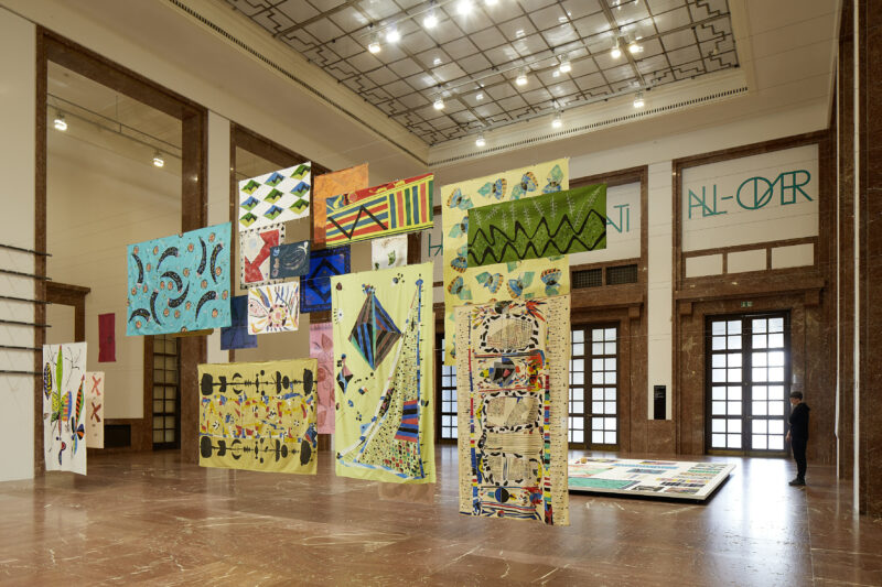 Exhibition view, “Hamid Zénati. All-Over”, 2023. Photo: Judith Buss