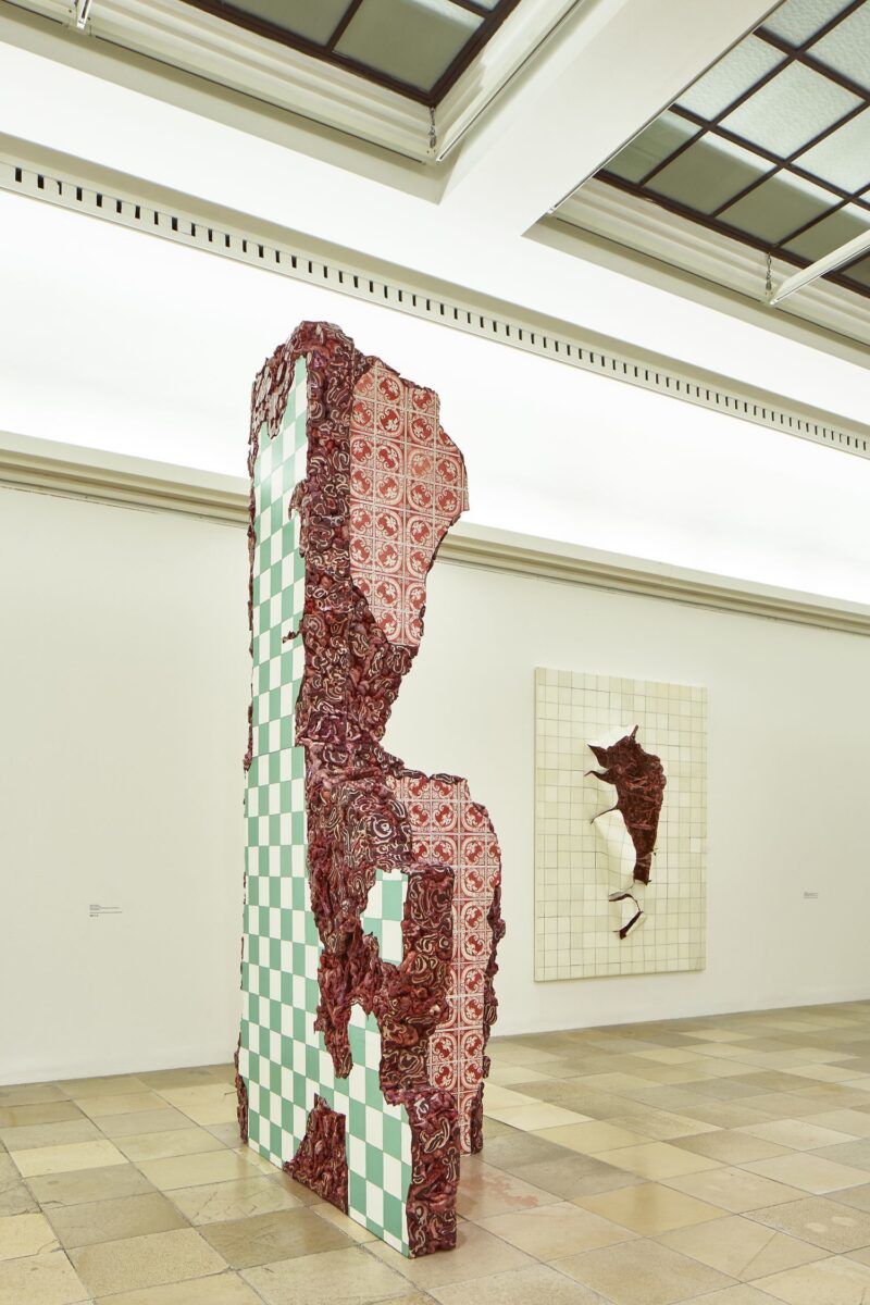 Adriana Varejão, Linda da Lapa, 2005. Exhibition view, Interiorities (2020), Haus der Kunst, Connolly Weber Photography