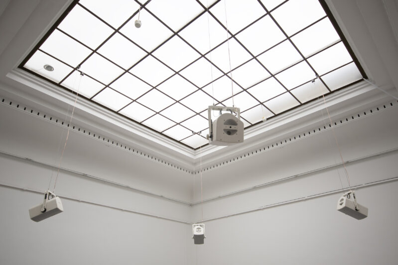 Leyla Yenirce, “Holy Water”, 2023, Installation view Haus der Kunst.  Photo: Cordula Treml
