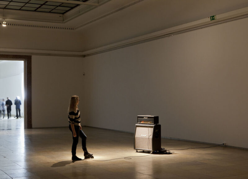 Janet Cardiff & George Bures Miller, Feedback, 2004, single-channel audio installation, installation view Haus der Kunst 2012, Courtesy Sammlung Goetz, München, photo: Wilfried Petzi