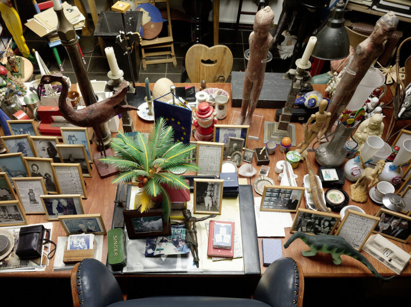 Hanne Darboven's studio in Hamburg-Harburg, Hanne Darboven Foundation, Hamburg, photo © Felix Krebs