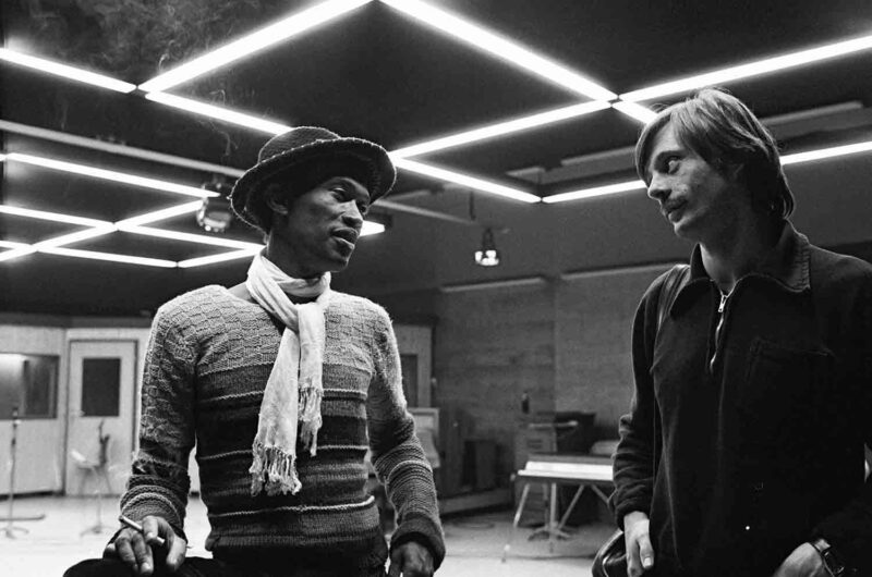Don Cherry and Manfred Eicher at Tonstudio Bauer in Ludwigsburg, 1978 Photo: Roberto Masotti