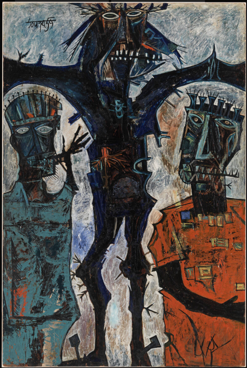 F. N. Souza Crucifixion 1959 © The estate of F.N. Souza / DACS, London 2006 Tate