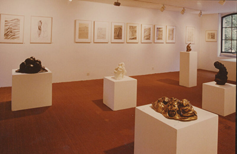 Fig. 6: Exhibition view, Louise Bourgeois: Retrospective 1947-1984, Galerie Maeght-Lelong, Zurich, 1985, © Barbara Moore, Photo: Peter Moore