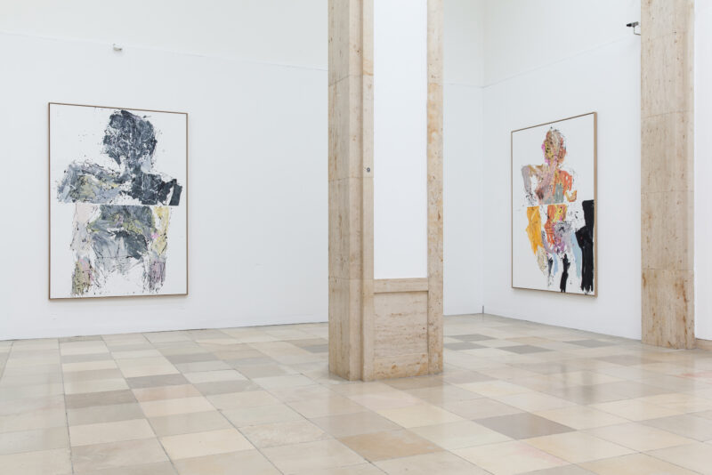 Georg Baselitz, installation view Haus der Kunst, 2014, photo: Max Geuter