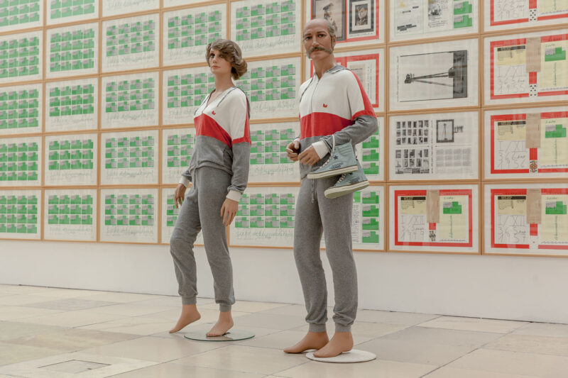 Hanne Darboven Kulturgeschichte 1880 — 1983, 1980 — 1983; Installationsansicht/ Installation view Haus der Kunst  © Hanne Darboven Stiftung, Hamburg / VG Bild-Kunst, Bonn 2015 Foto: Maximilian Geuter