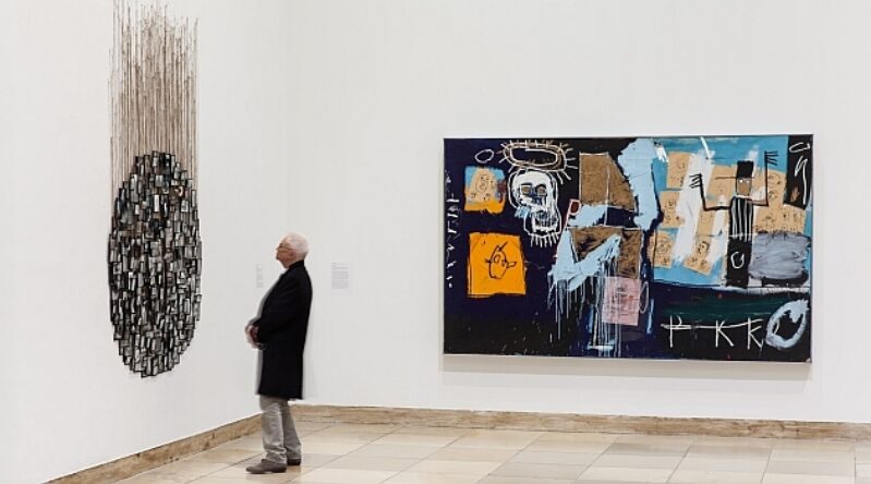 Eine Geschichte: Zeitgenössische Kunst aus dem Centre Pompidou, Installationsansicht, Haus der Kunst, 2016, Foto Maximilian Geuter