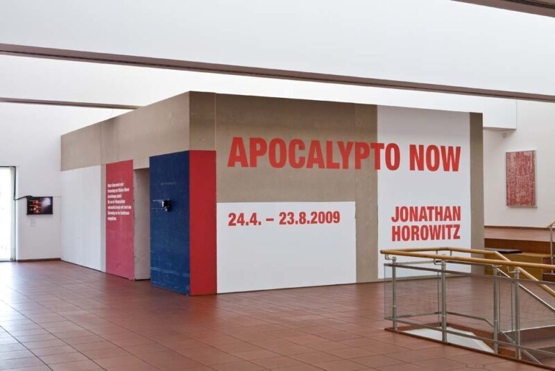 Jonathan Horowitz, Apocalypto Now, 2009, Installation view at Museum Ludwig © the artist