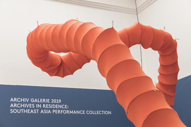 Archiv Galerie 2019: Archives in Residence - Southeast Asia Performance Collection, Ausstellungsansicht / Installation view Haus der Kunst, Foto: Maximilian Geuter