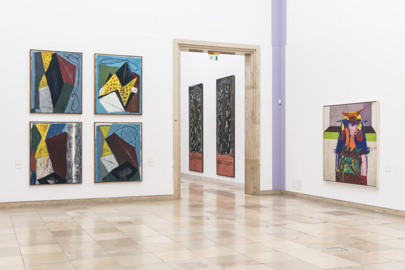 Markus Lüpertz. Über die Kunst zum Bild, Exhibition view, Haus der Kunst 2019, © VG Bild-Kunst, Bonn 2019, Photo: Maximilian Geuter