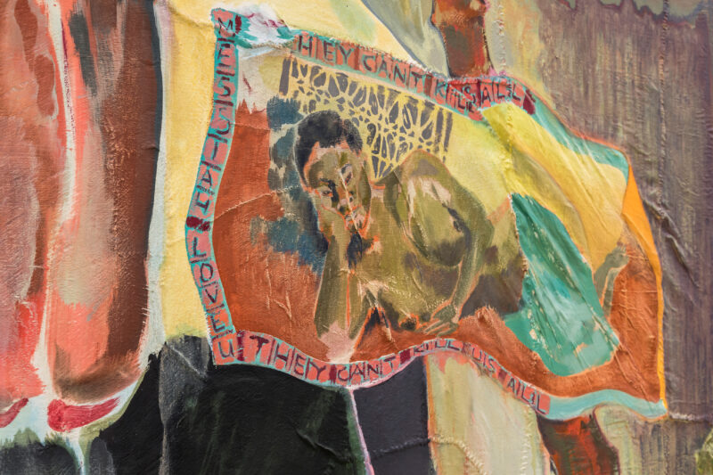 Michael Armitage, Detail of