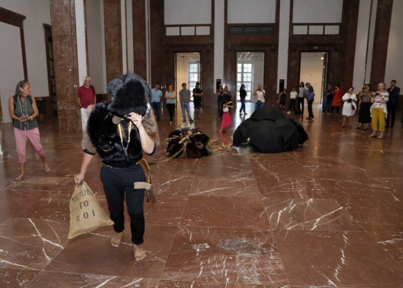 Noel Ed De Leon, Feast of the Predator, Live-Performance, Haus der Kunst, 4 Juli 2019