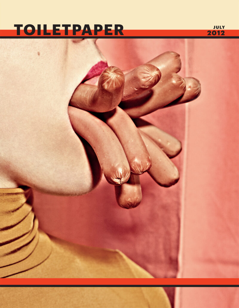 Cover "Toilet Paper", Heft Nummer 6
