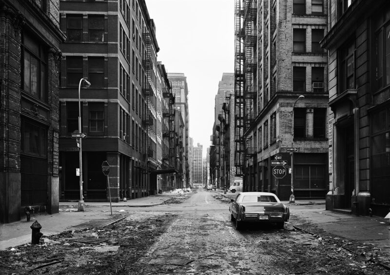 Crosby Street, Soho, New York 1978 Silver gelatin print 66,0 x 84,0 cm © Thomas Struth