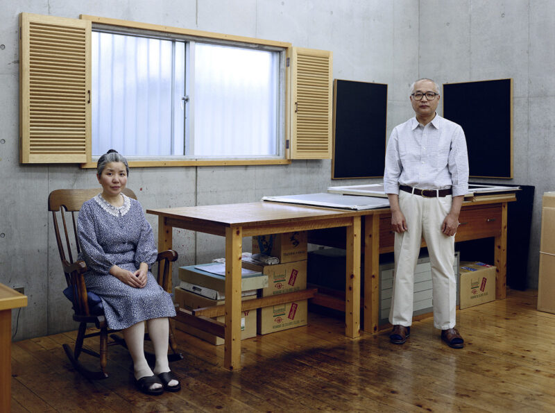 Kyoko und Tomoharu Murakami, Tokio, 1991 Chromogenic print 105,5 x 126,0 cm © Thomas Struth