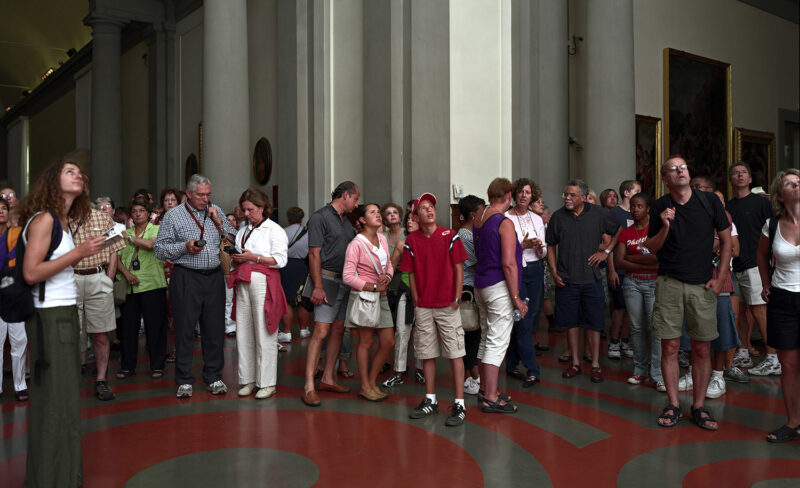 Audience 11, Florenz 2004 Chromogenic print 179,5 x 291,5 cm © Thomas Struth