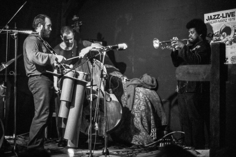 Africa Djolé, Workshop Freie Musik 1984 © Dagmar Gebers/FMP-Publishing. Foto: Dagmar Gebers