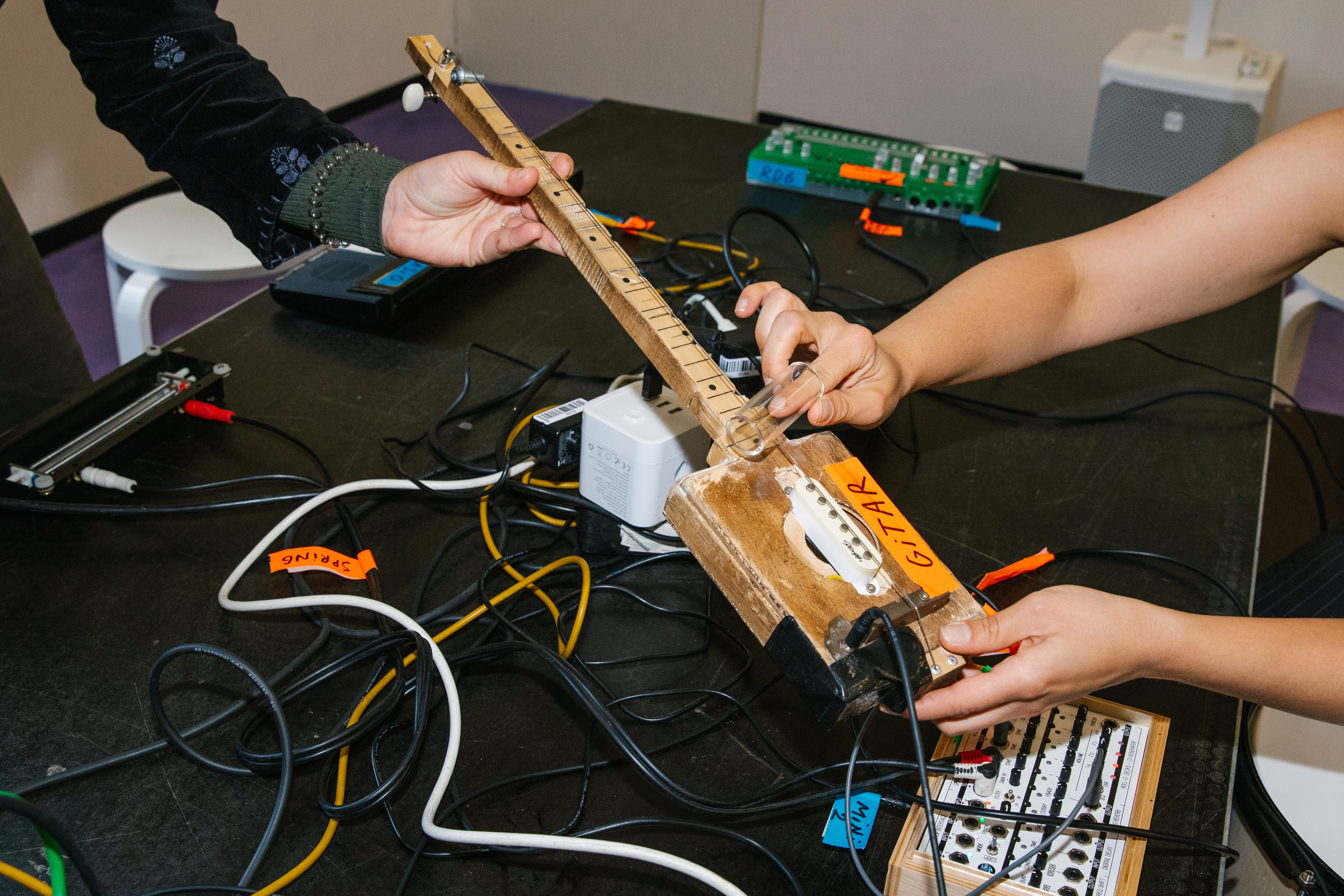 Open Atelier. Sound, Haus der Kunst, 2026. Photo: Nikolai Rusu.