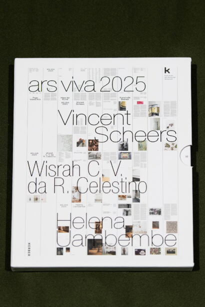 ars viva 2025. Where will we land?, exhibition catalogue, 2025. Photo: Cordula Treml.