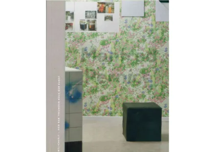 Buchcover, mit dem Abbild von einem Raum.